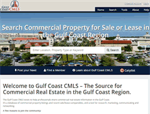 Tablet Screenshot of gulfcoastcmls.com